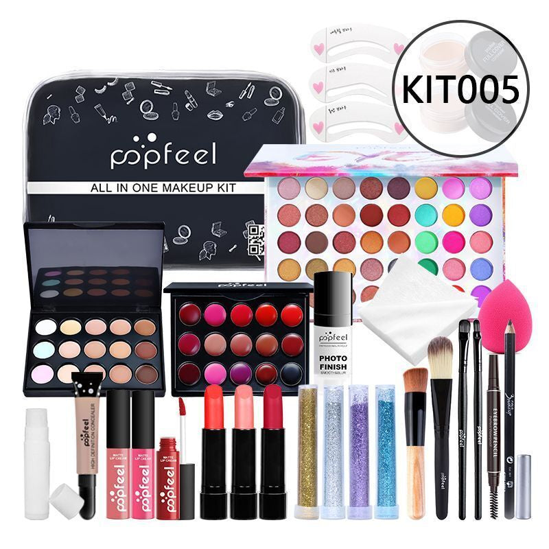 Makeup Set Full Professional Makeup Kit Eyeshadow Blush Foundation Face Powder