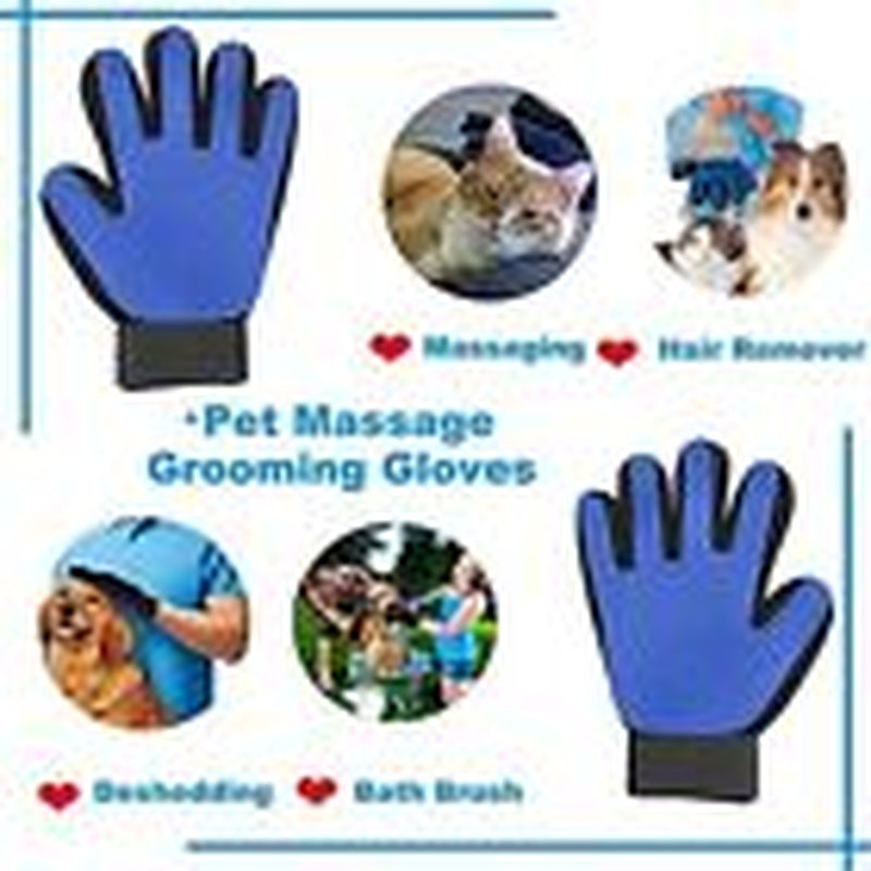 Pet Dog Cat Grooming Glove Brush Glove Hair Remove Brush Mitt Right Hand