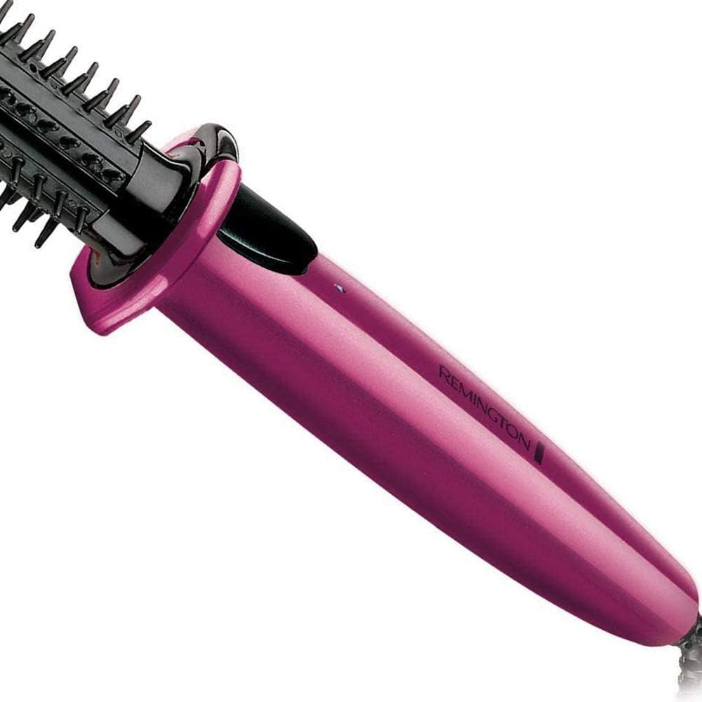 CB4N Corded Electric Flexibrush Steam Styler with Led Indicator, Pink, Black